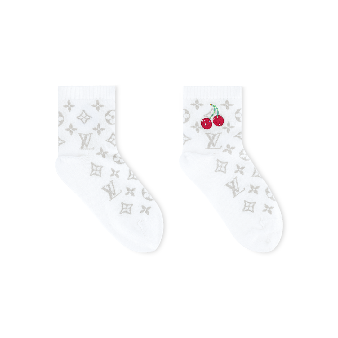 LV x TM Monogram Cerise Socks . - Accessories | Louis Vuitton India